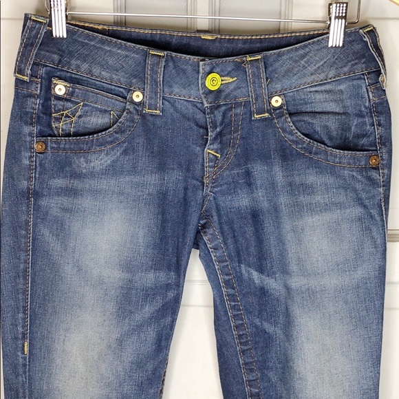 True Religion Low-Rise Slim Bootcut EUC sz 26 - Picture 5 of 8
